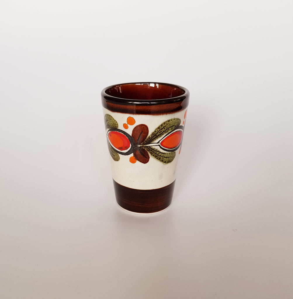Vintage SMF Schramberg Pottery Cup
