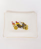 Vintage Wolseley Ford Classic Cars Opaque Glass Pin Dish / Ashtray