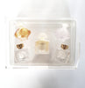 Lalique Crystal Miniature Perfume Set, "La Collection"