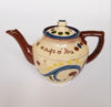 Vintage Ceramic Earthenware Teapot