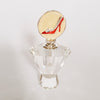 Art Deco Crystal Glass Perfume Bottle