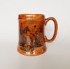 Vintage Lord Nelson Pottery Fox Hunting Scene Beer Mug / Tankard