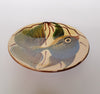 Vintage 1960's Spanish Puigdemont Studio Art Pottery Glazed Ceramic Hand Painted Decorative Plate/ Wall Plate - Fish Design