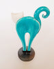 Contemporary Design Hand Made Studio Pottery Ceramic Cat Statuette / Figurine