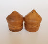 Hand Made Ceramic Stoneware Salt and Pepper Shaker Signed as "Wynne"