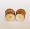 Hand Made Ceramic Stoneware Salt and Pepper Shaker Signed as "Wynne"