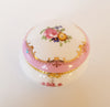 The House of Valentine Collection Hand Painted Trinket Box in Floral Pattern