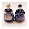 Vintage Delft Blue Man & Woman Salt and Pepper Shaker