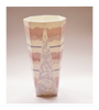 Vintage 1980's Wedgwood Pastel Strata Abstract Modernist Vase