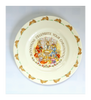 A vintage 1960's Royal Doulton Bunnykins Fine Bone China Baby Plate "Bunnies Attending Christening Ceremony" Christening Present