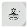 Rare Vintage 1960's Abbydale Bone China Pink Floral Gold Rimmed Pin Dish / Trinket Dish