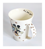 Rare Vintage Disney Mickey Mouse and Minnie Mouse "Kiss Me Mickey" Novelty Mug