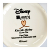 Rare Vintage Disney Mickey Mouse and Minnie Mouse "Kiss Me Mickey" Novelty Mug