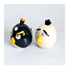 Rare DRL Angry Birds Ceramic Salt & Pepper Shaker
