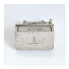 Vintage Pewter Trinket Box / Pill Box with Sewing Machine Lid, Made in England