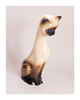 Vintage 1960's Tall 28.5 cm Ceramic Siamese Cat Figurine Beswick Trentham Art ware 331