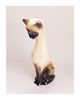 Vintage 1960's Tall 28.5 cm Ceramic Siamese Cat Figurine Beswick Trentham Art ware 331