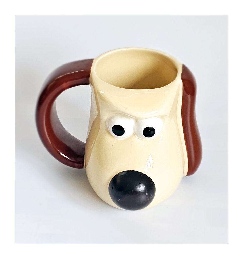 Vintage Wallace and Gromit PG Tips Ceramic Thermo Nose Mug