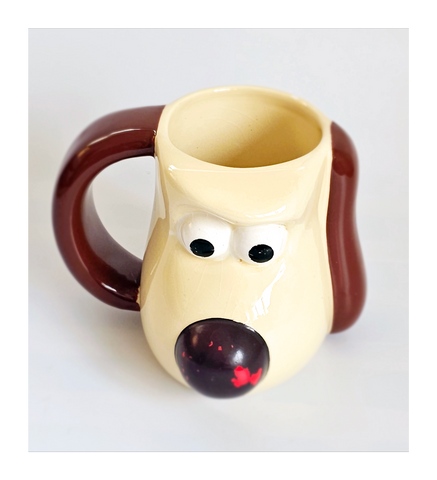 Vintage Wallace and Gromit PG Tips Ceramic Thermo Nose Mug