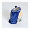 Vintage 1980's Glazed Ceramic Merlin Miniature Toby Jug / Character Jug Signed Peter Jackson by Franklin Mint