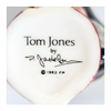Vintage 1980's Glazed Ceramic  Tom Jones Miniature Toby Jug / Character Jug Signed Peter Jackson by Franklin Mint