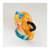 Vintage 1980's Glazed Ceramic Alice Miniature Toby Jug / Character Jug Signed Peter Jackson by Franklin Mint