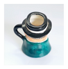 Vintage 1980's Glazed Ceramic Mr. Pickwick Miniature Toby Jug / Character Jug Signed Peter Jackson by Franklin Mint