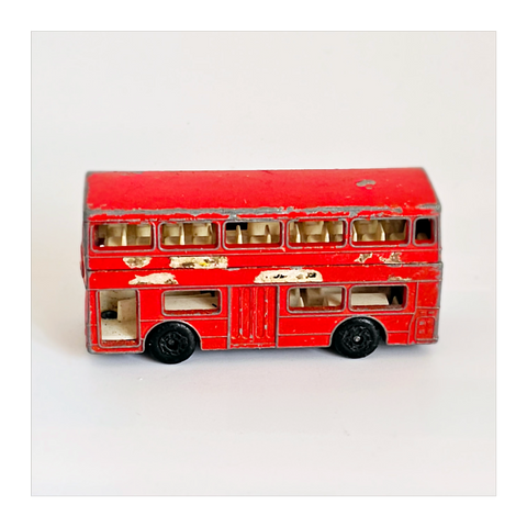 Vintage 1970's Lesney Matchbox Superfast No 17 "The Londoner" Bus, Made in England