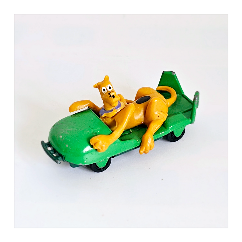 Vintage 1980's Corgi Scooby Doo Mystery Ghost Chaser Car, HB PROD, Made in Singapore