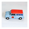 Vintage Corgi / Lledo Blue and Red Promotional Vanguard Austin Mini Van Model Car, Issue 24