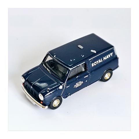 Vintage Lledo Black Royal Navy Promotional Vanguard Mini Van Model Car