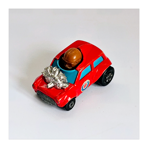 Vintage 1970's Lesney Matchbox Series Superfast No 14 "Mini-Ha-Ha" Model Car, Made in England