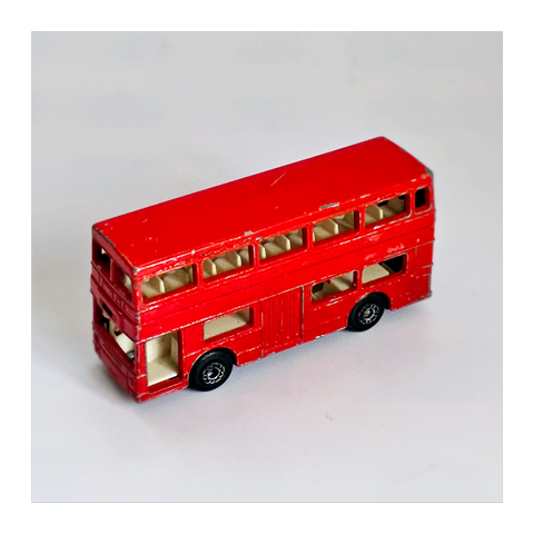 Vintage 1970's Lesney Matchbox Superfast No 17 "The Londoner" Bus, Made in England