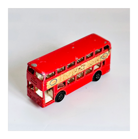 Vintage 1970's Lesney Matchbox Superfast No 17 "The Londoner" Bus, Made in England