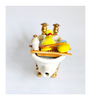 Rare Vintage Swineside Teapottery 'Bath With Yellow Duck' Teapot
