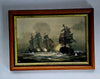 Beautiful Vintage Lithograph Print of Sailing Ship by the Maritime Artist Jason