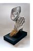 Rare Vintage 1996 "Silent Prayer" Austin Sculpture by John Cutrone