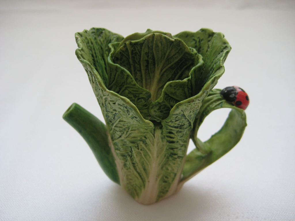 Green Cabbage Teapot