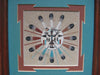 Original Navajo Sand Painting by Lester Johnson from Shiprock, New Mexico