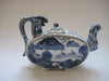 Chinese Blue and White Porcelain Teapot, Circa 20th Century