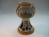 Vintage German Staffel / Stein Stoneware Pottery Wine Chalice Goblet Glass handmade Gelnhausen