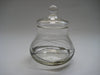 Decorative Glass Jar with a Lid