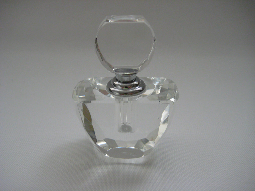 Italian Crystal Glass Perfume Bottle