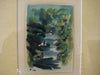 Limited edition hand painted picture dated 1888, titled Jungle River