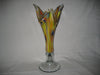 Hand made Murano style glass vase