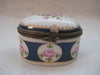 Ornamental porcelain pill box
