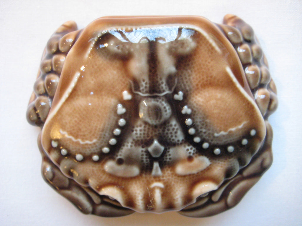 Vintage 1950's Wade Porcelain shore crab trinket box
