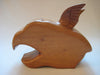 Mahogany Sculpted Puzzle Box  / Jewellery Box of a Bird with Hidden Drawers Hand Crafted by Salvador Petzey from Guatemala