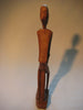 African Art - Hand carved Wooden sculptures of a man and a woman