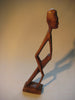 African Art - Hand carved Wooden sculptures of a man and a woman